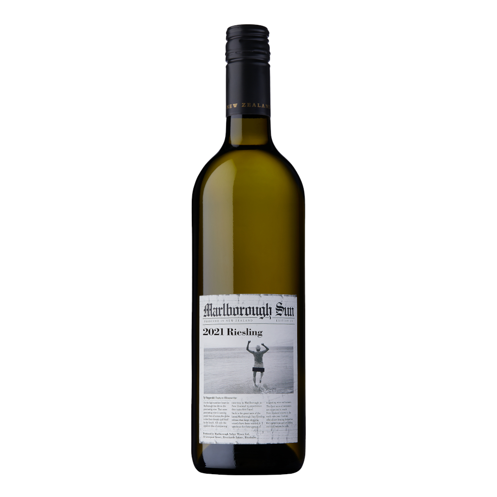 Wino Marlborough Sun Riesling 12,5% białe półwytrawne 750 ml