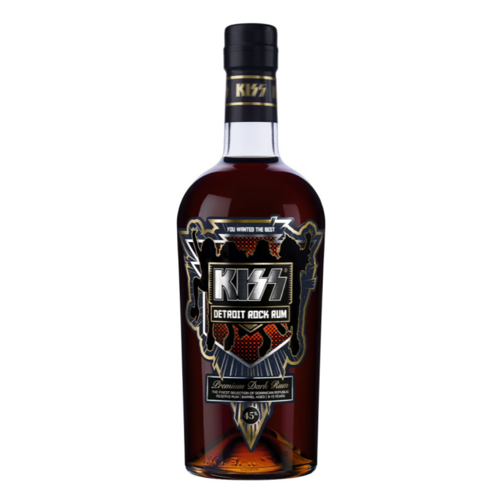 Rum Brands For Fans KISS Detroit Rock Rum 45% 700 ml