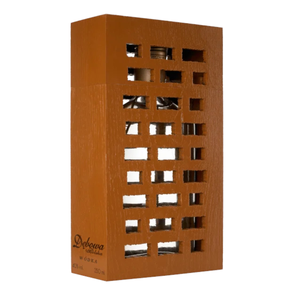 Wódka Dębowa Polska Cegła Skrzynka 40% 700 ml