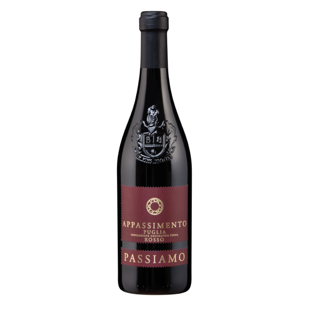 Wino Passiamo Rosso Appassimento 14,5% Czerwone Półwytrawne 750 ml