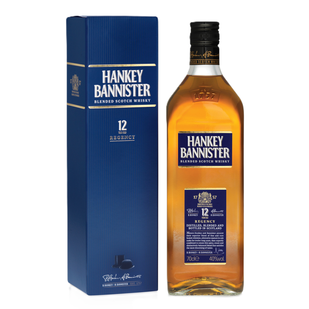 Whisky Hankey Bannister 12 YO 40% 700 ml Kartonik
