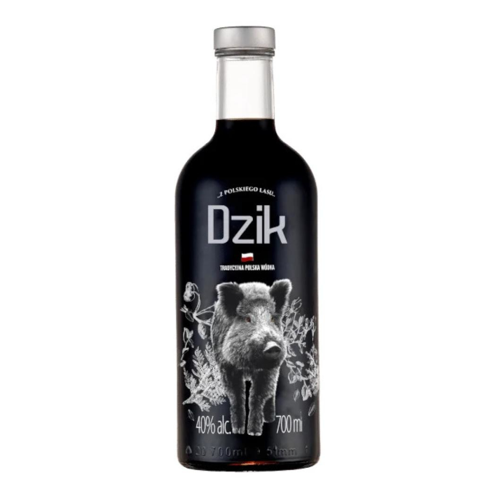 Wódka Dębowa Black Dzik 40% 700 ml