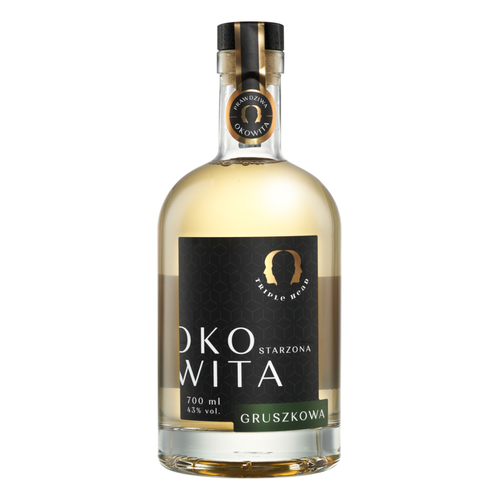 Okowita Gruszkowa Starzona Triple Head 43% 700 ml