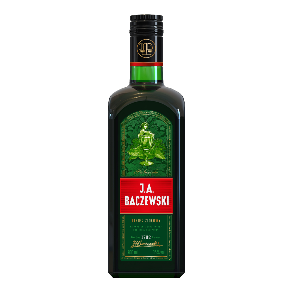 Likier J. A. Baczewski Piołunówka 35% 700 ml