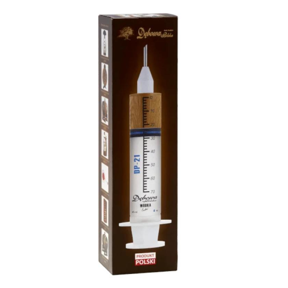 Wódka Dębowa Strzykawka 40% 700 ml karton