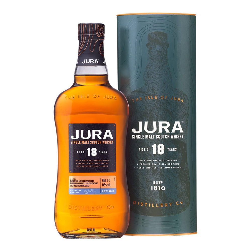 Whisky Jura 18 yo 44% 700 ml tuba