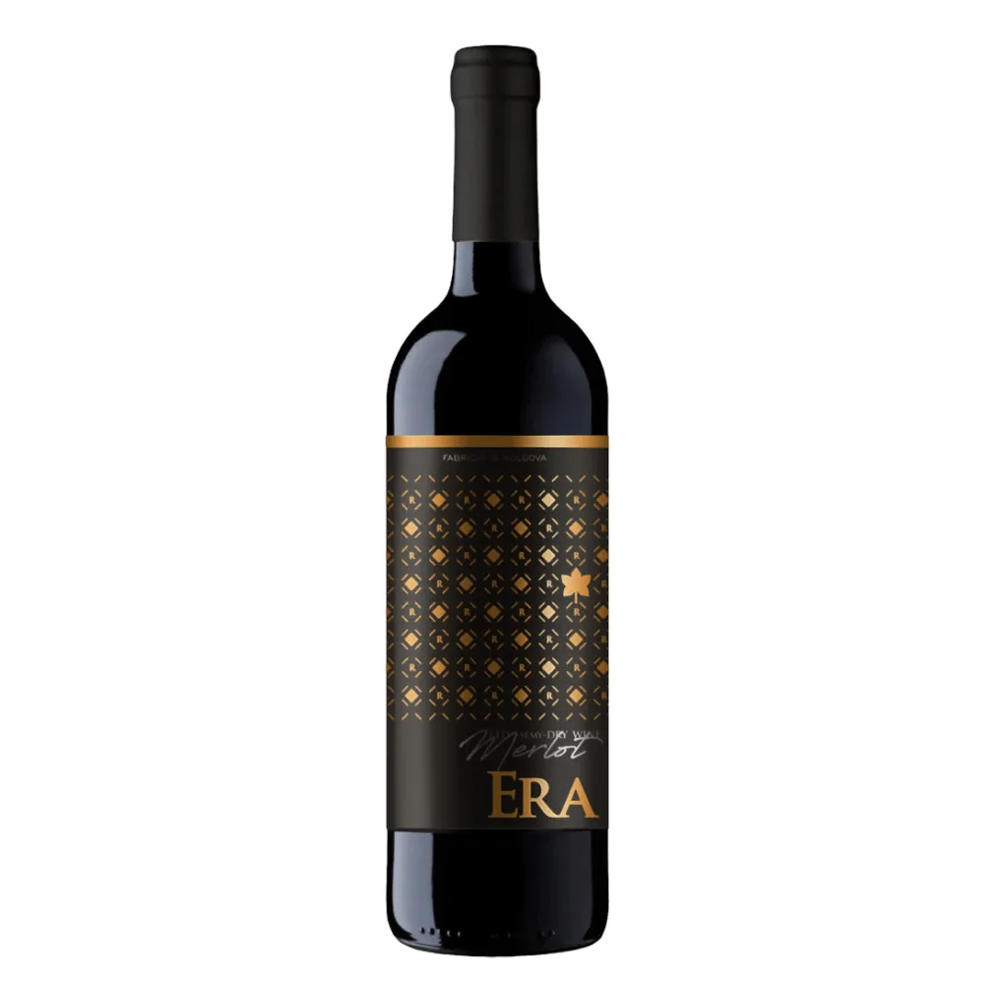 Wino Era Merlot 13,5% czerwone półwytrawne 750 ml