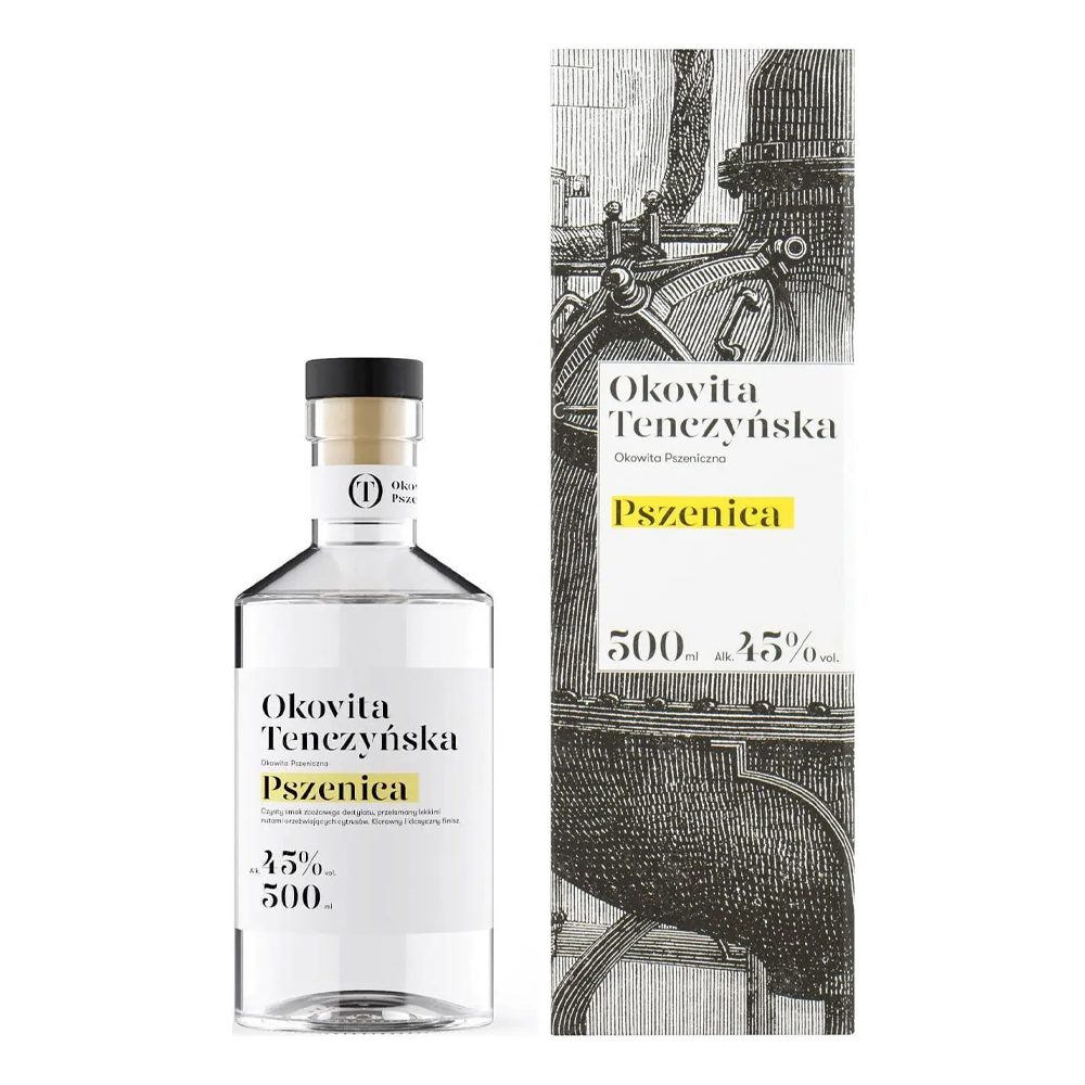 Wódka Okovita Tenczyńska Jęczmień destylat 45% 500 ml