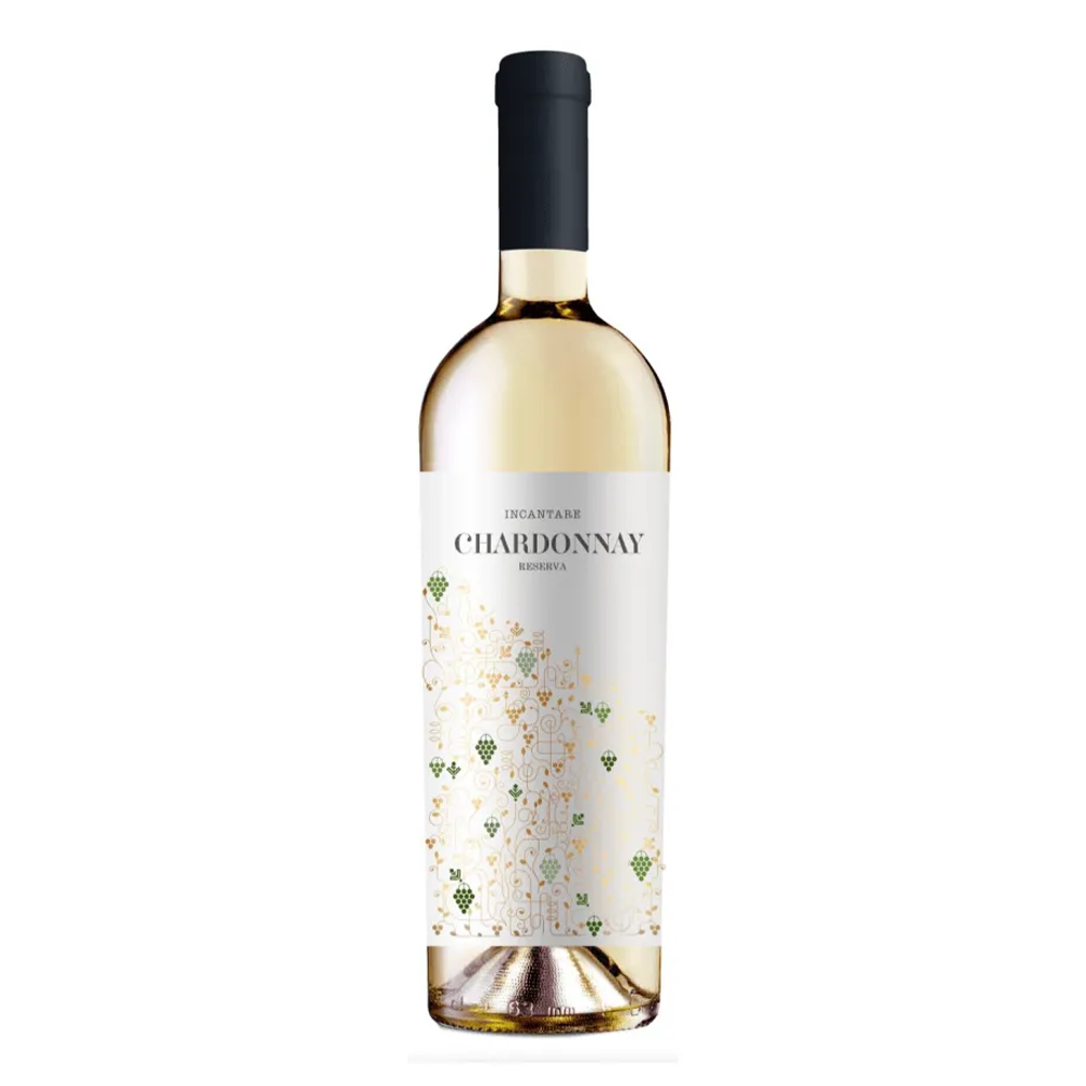 Wino Incantare Chardonnay 12,5% białe półwytrawne 750 ml