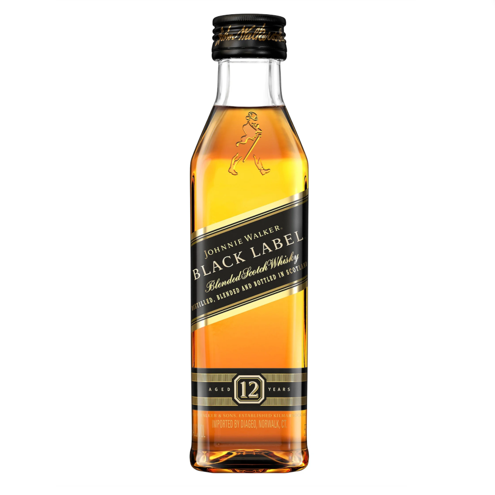 Whisky Johnnie Walker Black Label 12 YO 40% 50 ml