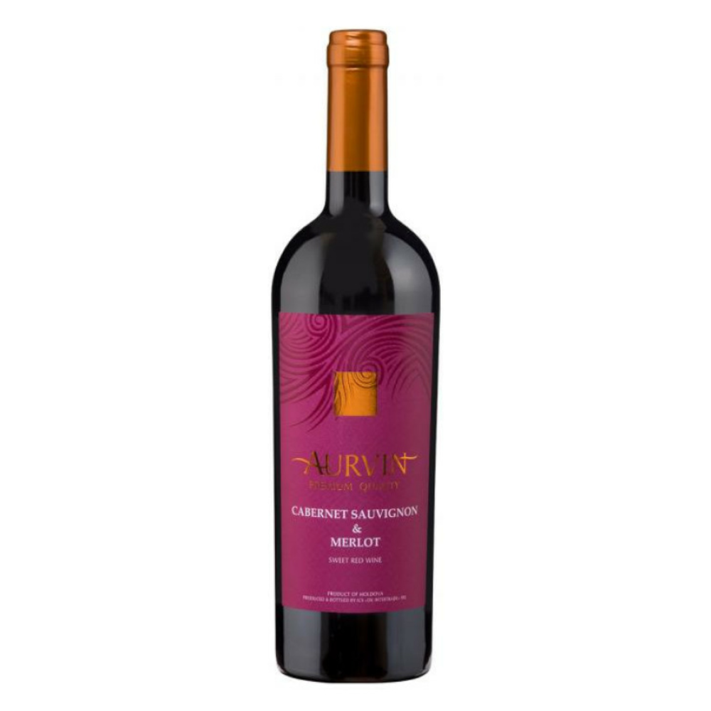 Wino Tim Aurvin Cabernet Sauvignon Merlot 12,5% Czerwone Słodkie 750 ml