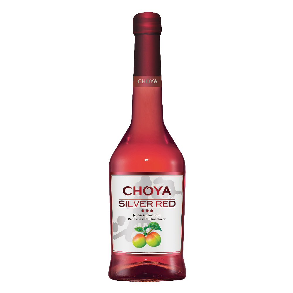 Wino Choya Silver Red 10% czerwone słodkie 500 ml