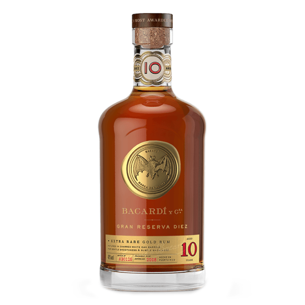 Rum Bacardi Gran Reserva Diez 10 YO 40% 700 ml