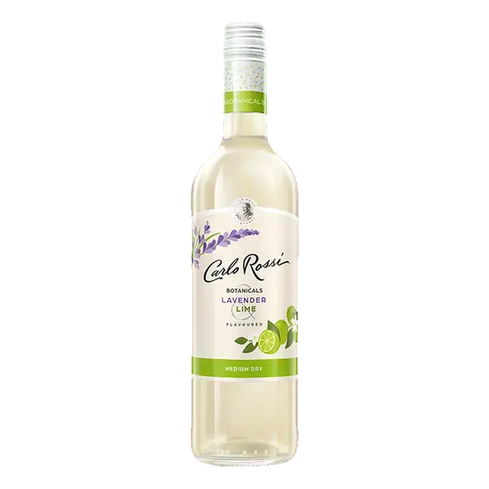 Wino Carlo Rossi Botanicals Lavender Lime 10% białe półwytrawne 750 ml