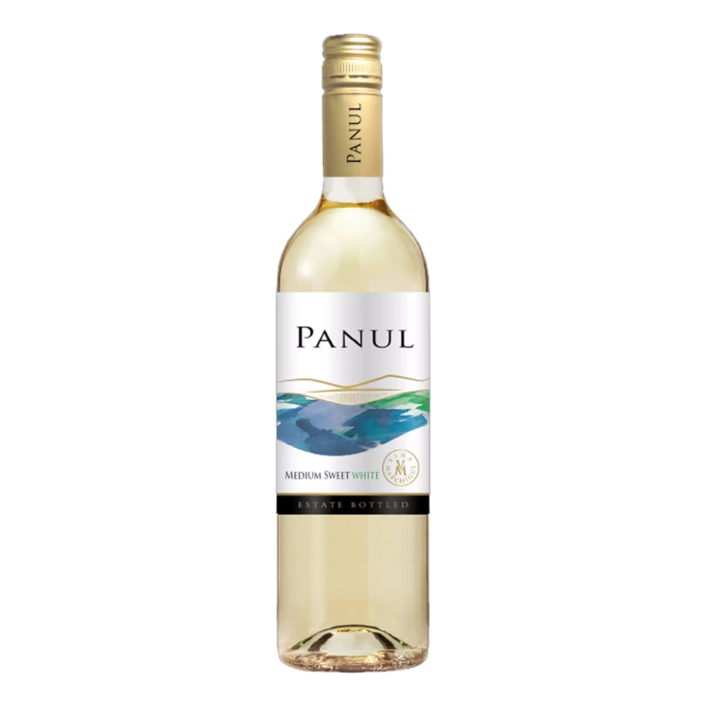 Wino Panul Sauvignon Blanc 13,5% białe półsłodkie 750 ml