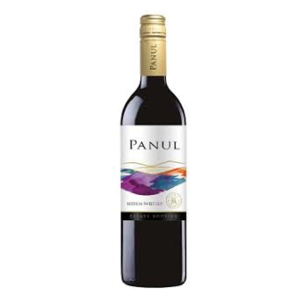 Wino Panul Red Blend 13,5% czerwone półsłodkie 750 ml