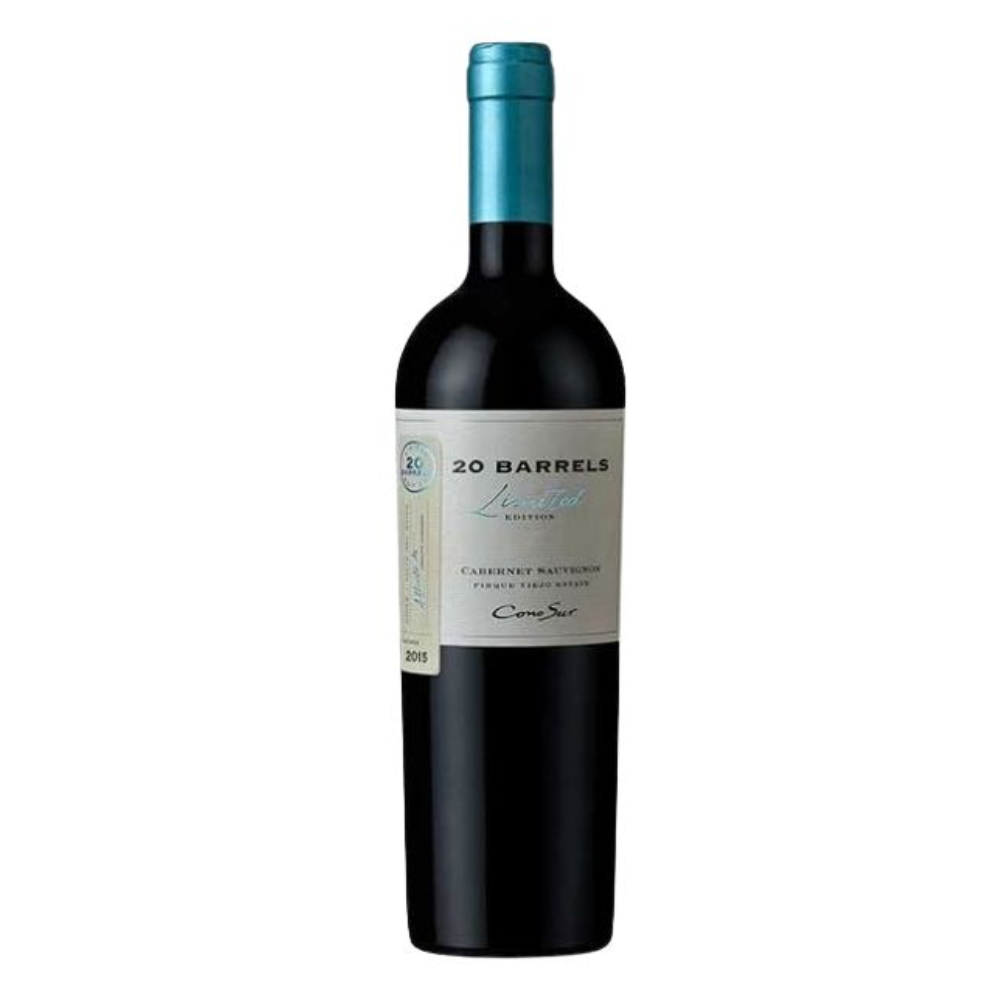 Wino 20 Barrels Cabernet Sauvignon Cono Sur Chile 14,5% czerwone wytrawne 750 ml