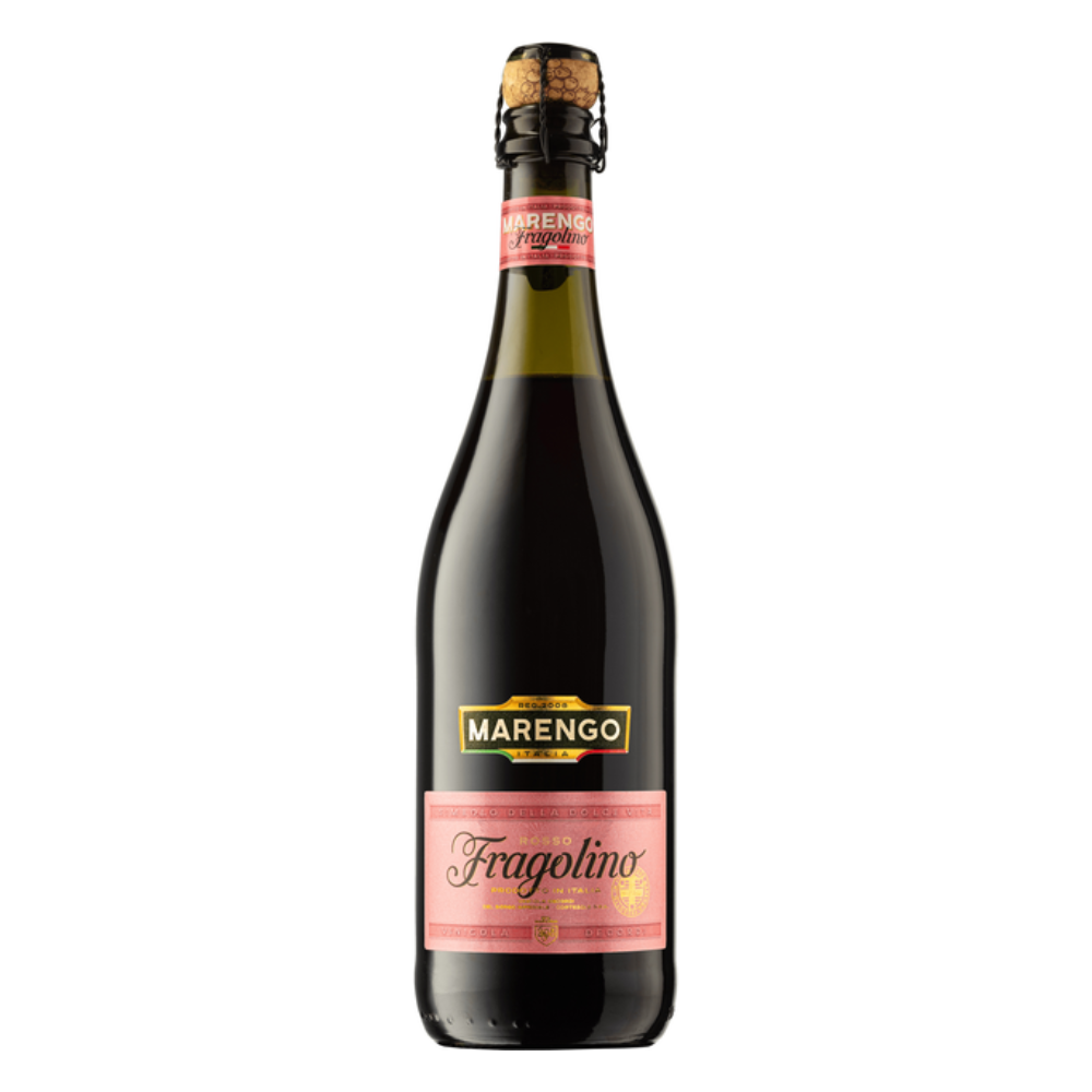 Wino musujące Marengo Fragolino Rosso 7,5% czerwone słodkie 750 ml