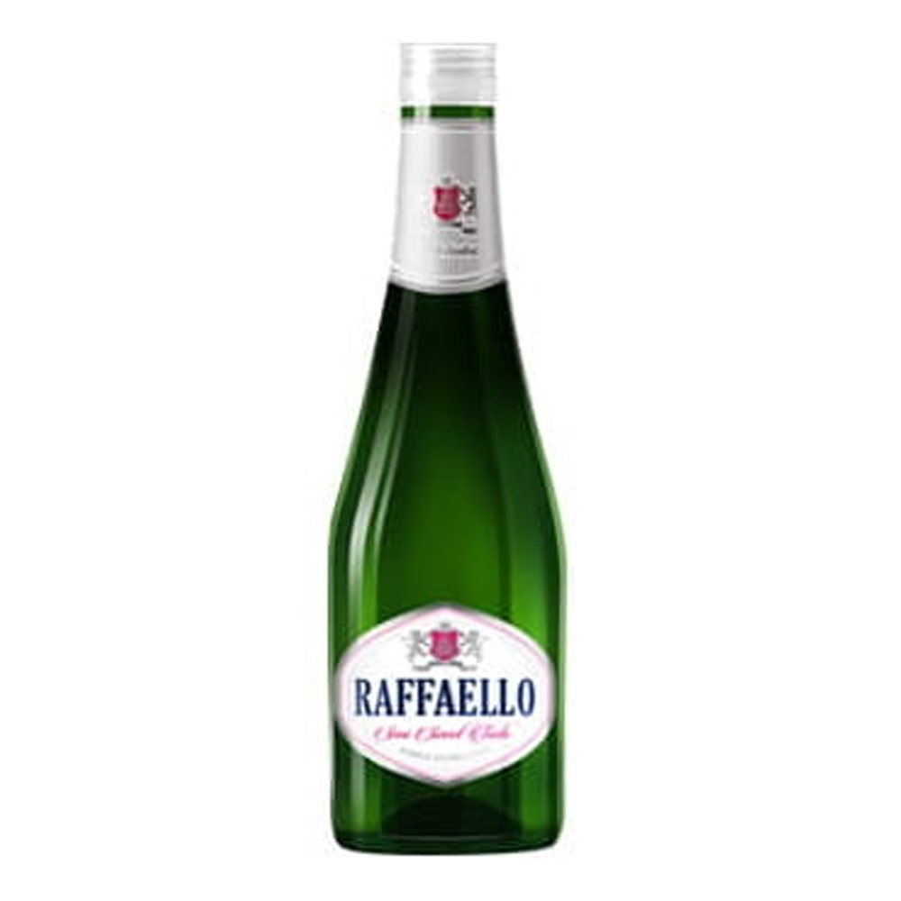 Wino Raffaello Bianco 9% białe słodkie 200 ml musujące