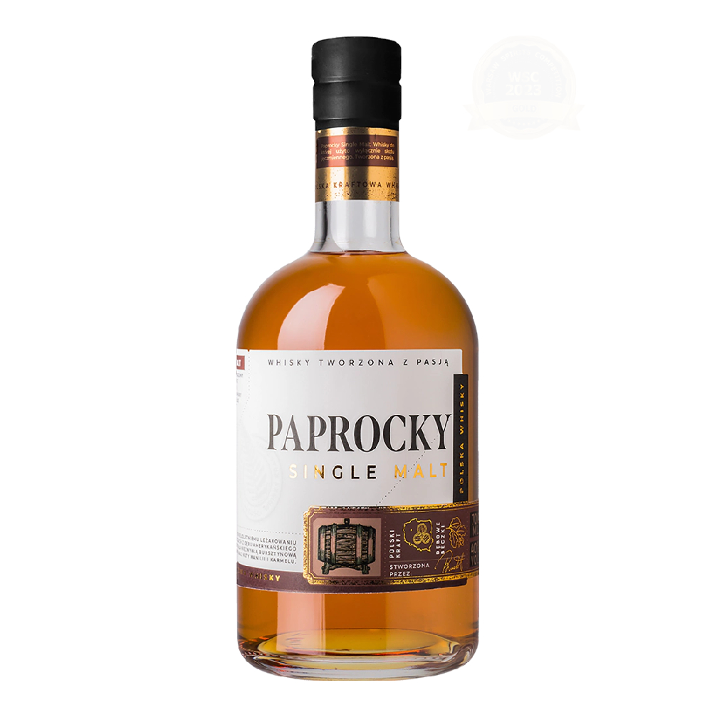 Whisky Paprocky Single Malt 40% 700 ml