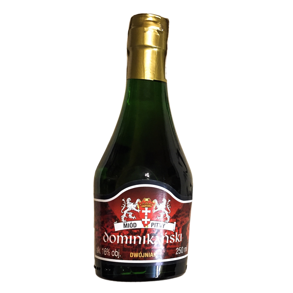 Miód Pitny Dominikański Dwójniak 16% 750 ml