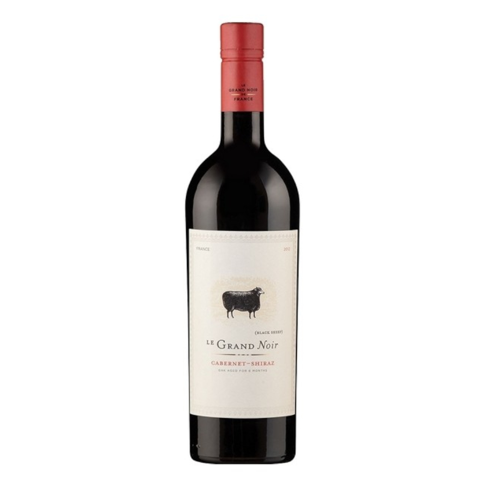 Wino Le Grand Noir Cabernet Souvignon 13,5% czerwone wytrawne 750 ml