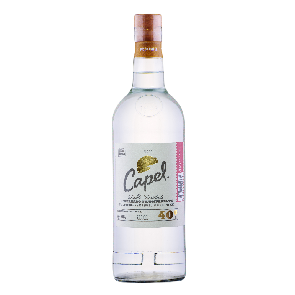 Pisco Capel Transparente 40% 700 ml