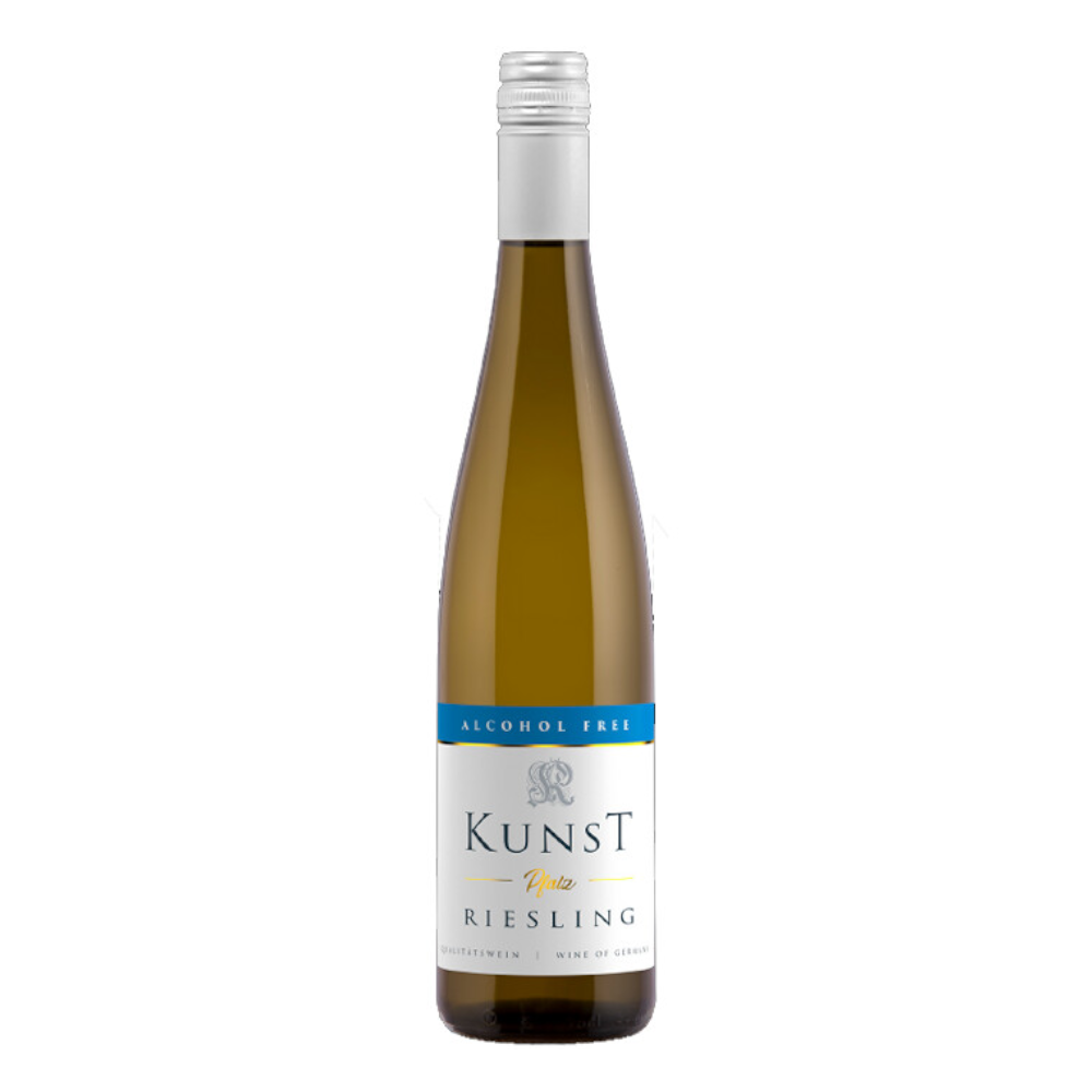 Wino Bezalkoholowe Kunst Riesling 0% białe półwytrawne 750 ml