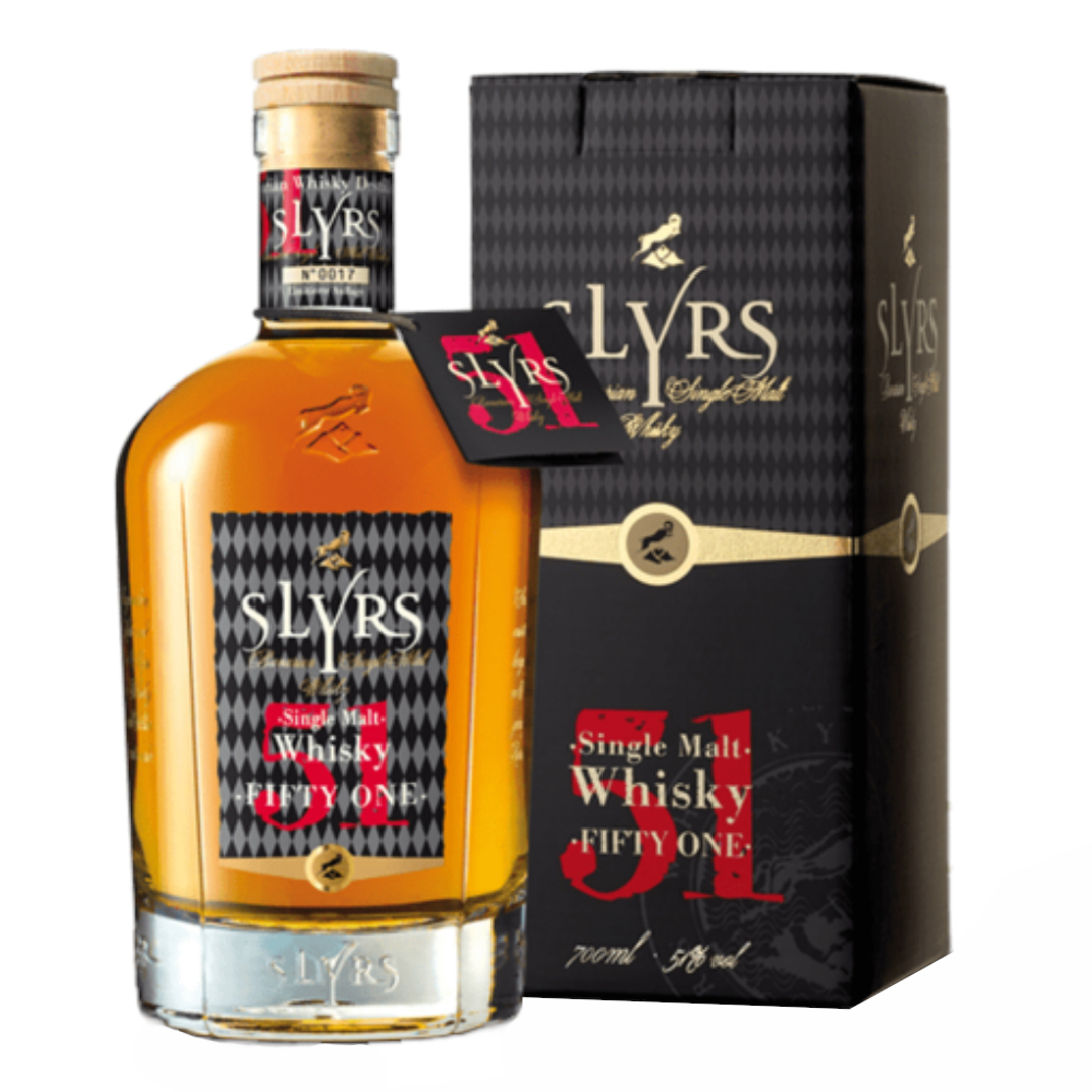 Whisky Slyrs 51 51% 700 ml kartonik