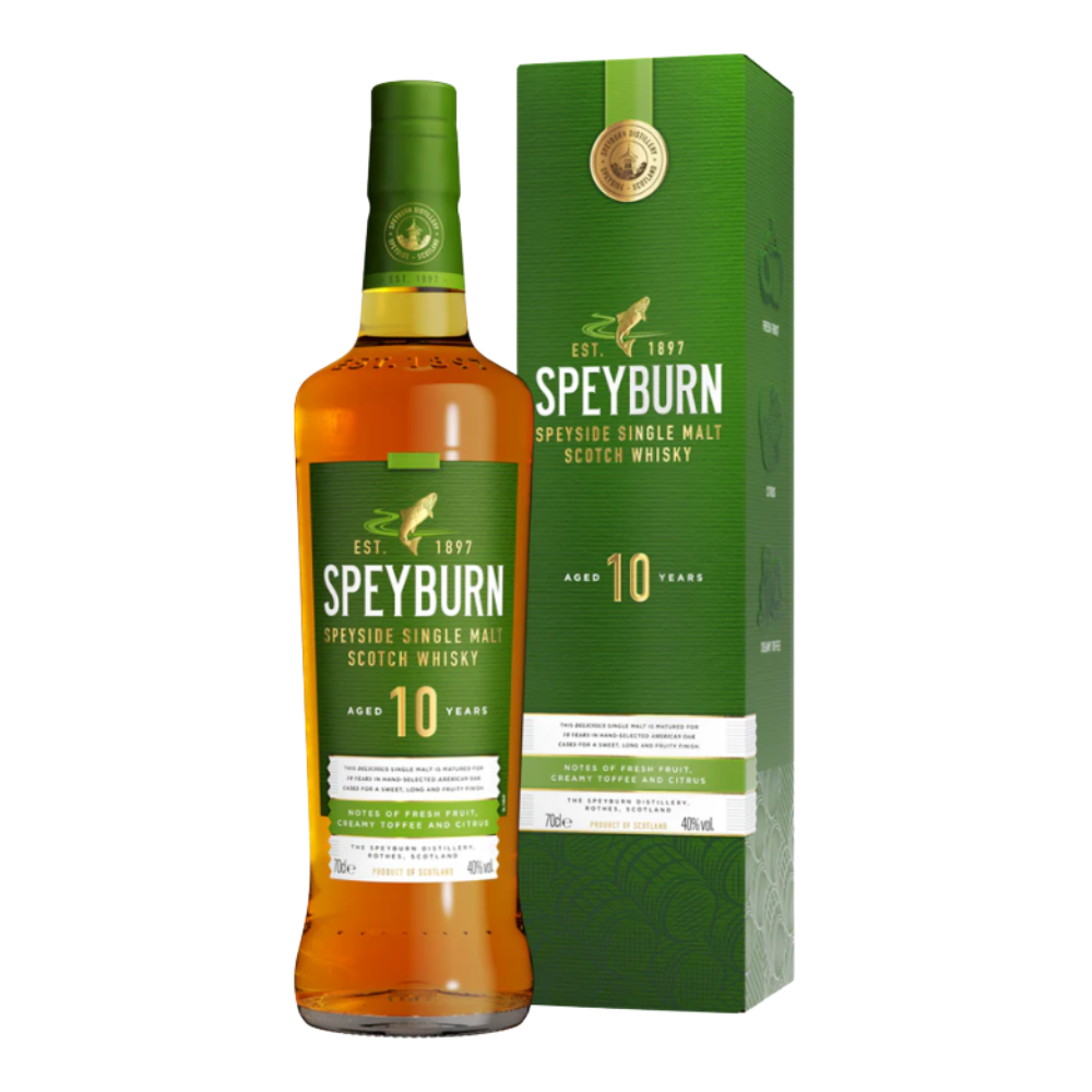Whisky Speyburn 10 YO 40% 700 ml kartonik