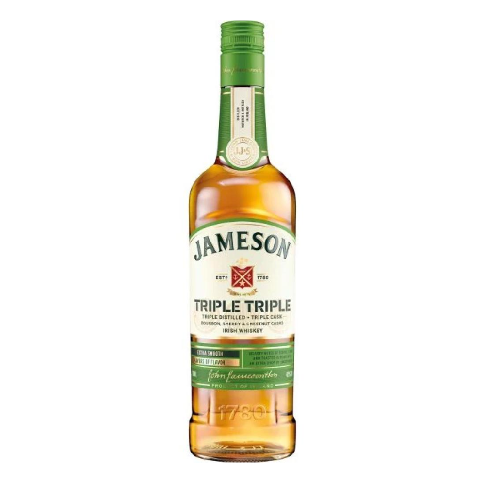 Whisky Jameson Triple Triple 40% 700 ml