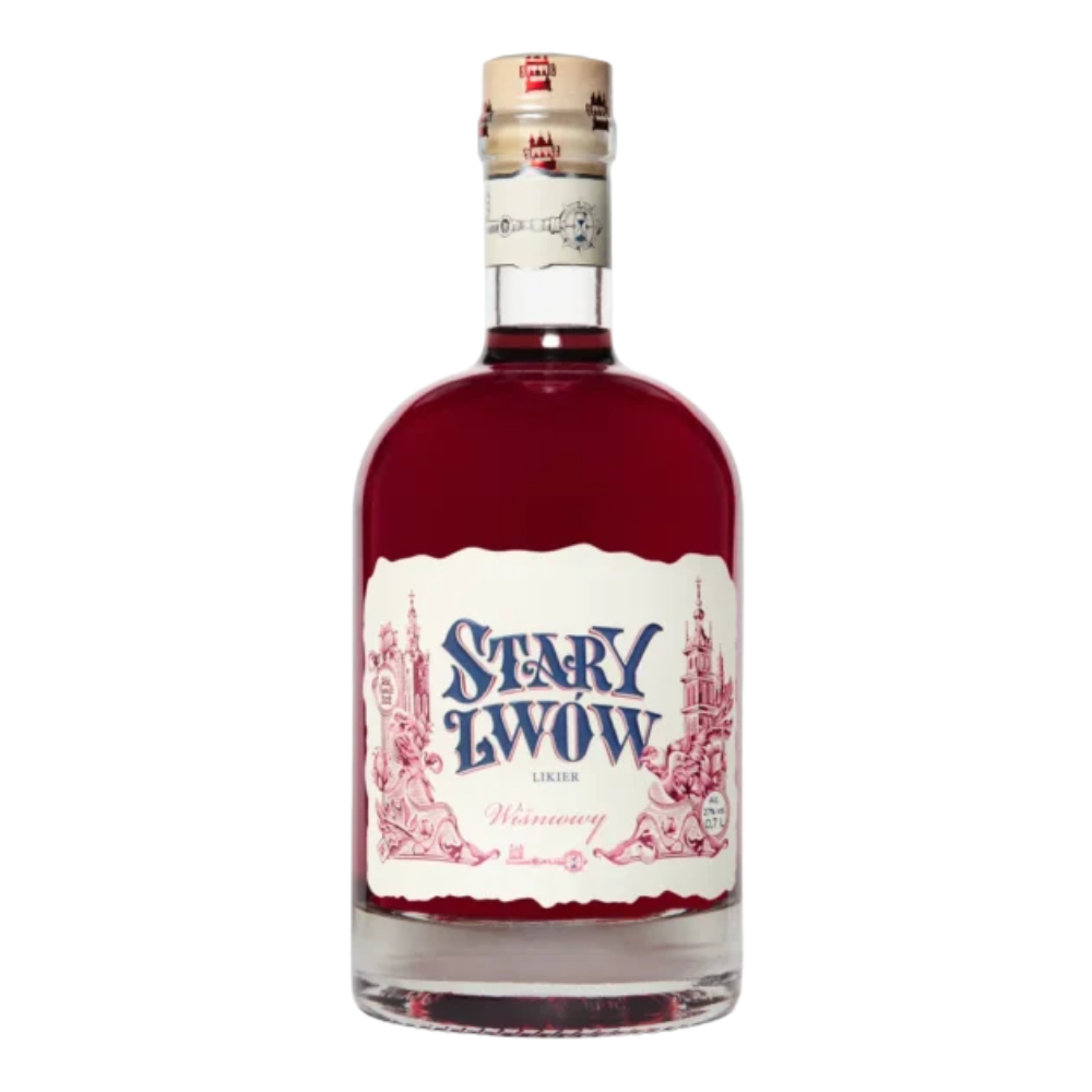 Likier Staryy Lwów Wiśniowy 27% 500 ml