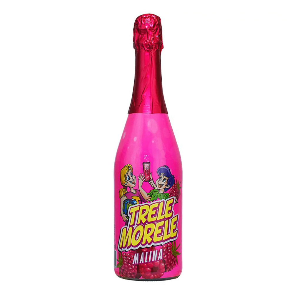 Napój Trele Morele Malina 0% 750 ml