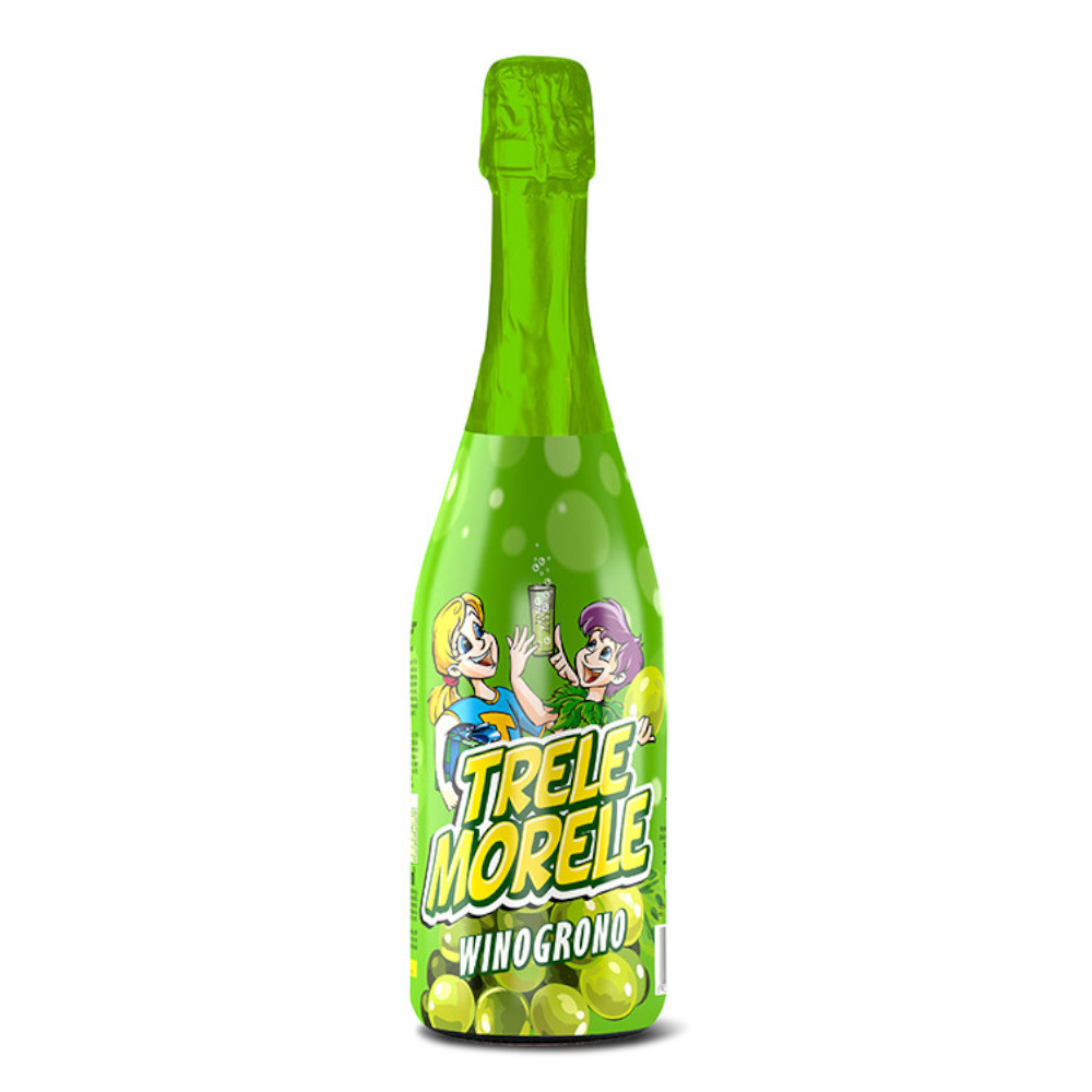 Napój Trele Morele Winogrono 0% 750 ml