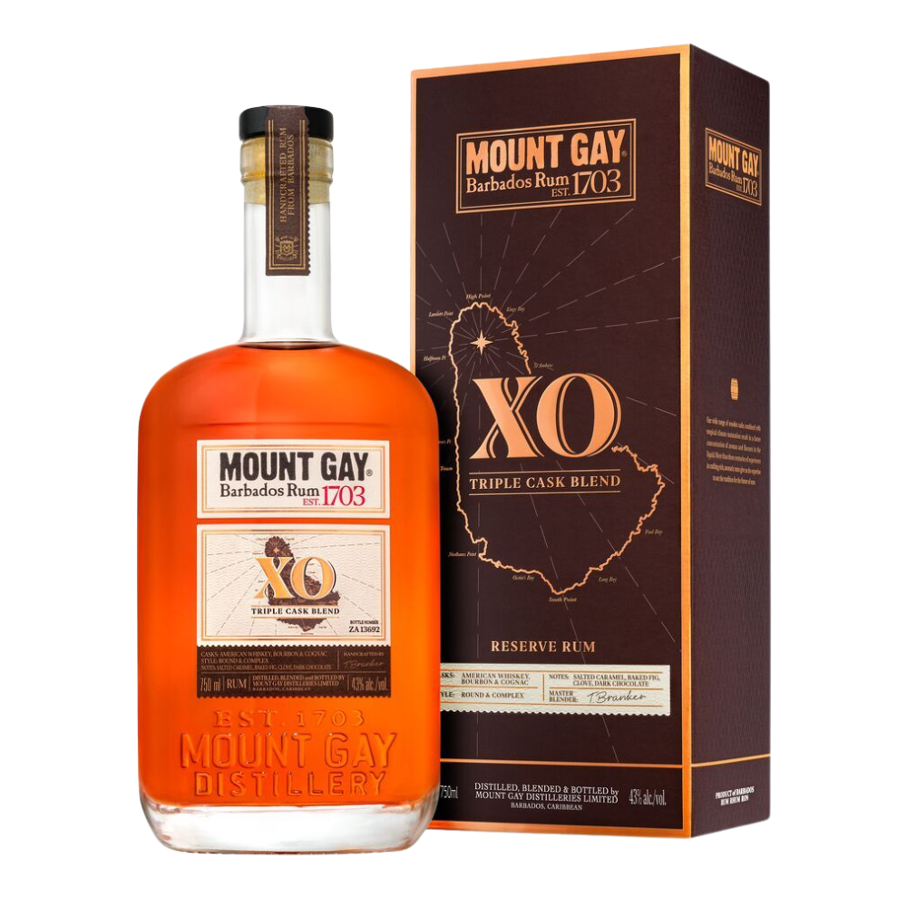 Rum Mount Gay XO 43% 700 ml kartonik