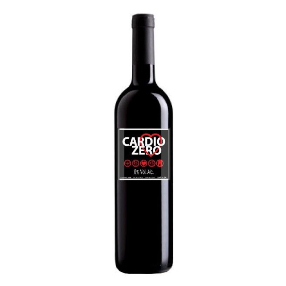 Wino Cardio Zero 0% czerwone wytrawne 750 ml