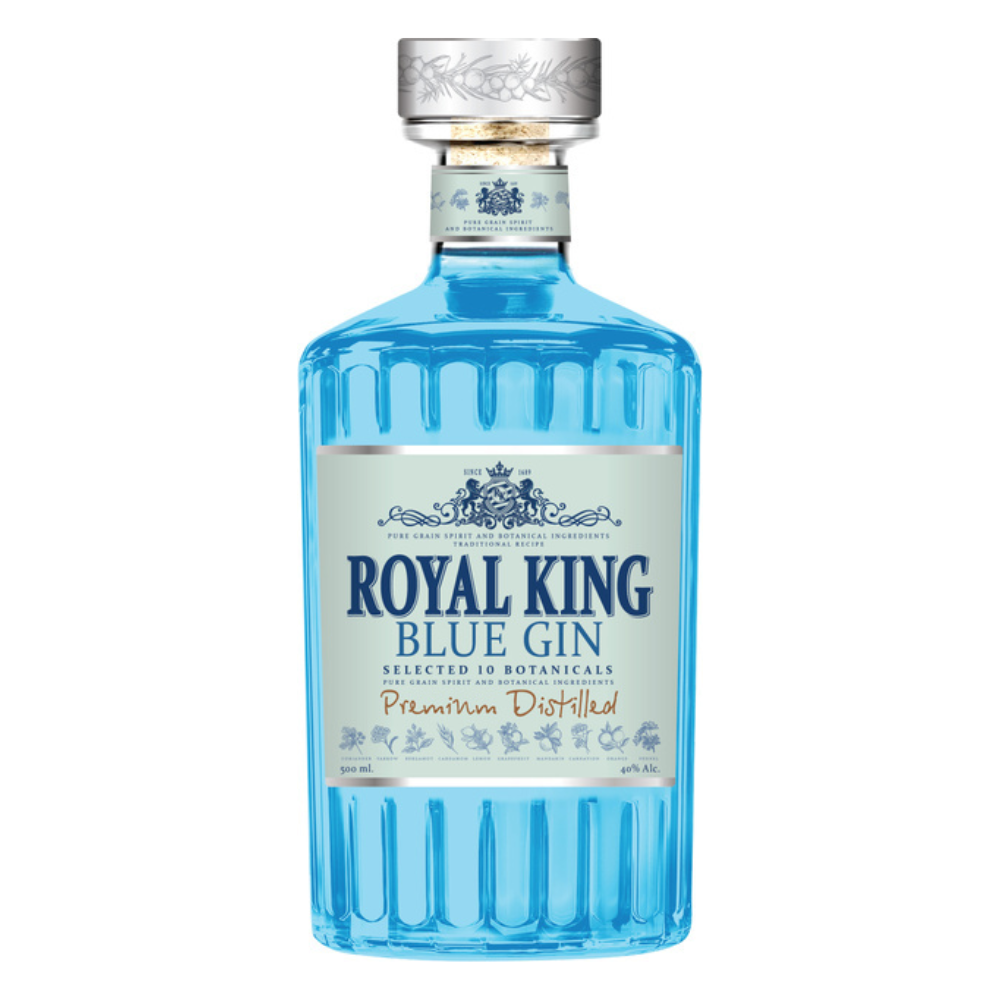 Gin Royal King Blue 40% 500 ml