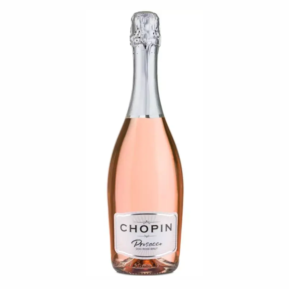 Wino Musujące Chopin Prosecco DOC Extra Dry 11% różowe wytrawne 750 ml