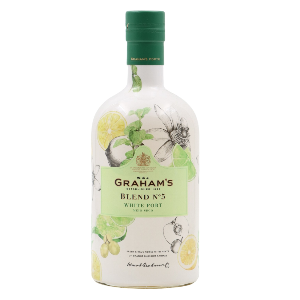 Wino Graham's Ruby Port Blend NO5 19% białe 750 ml