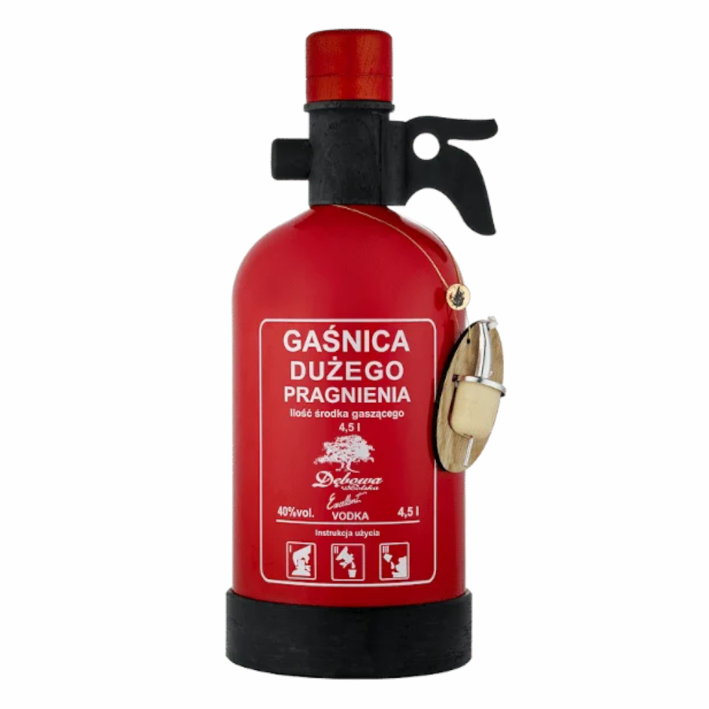 Wódka Dębowa Polska Gaśnica 40% 4500 ml