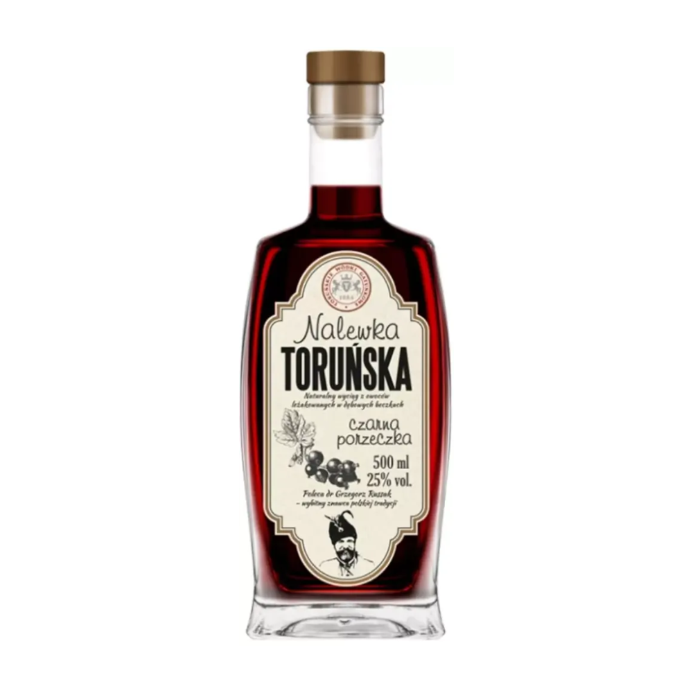 Nalewka Toruńska Czarna Porzeczka  25% 500 ml