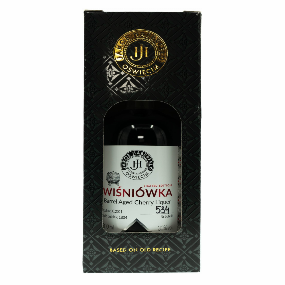 Likier Jakob Haberfeld Wiśniówka 30% 500 ml Karton