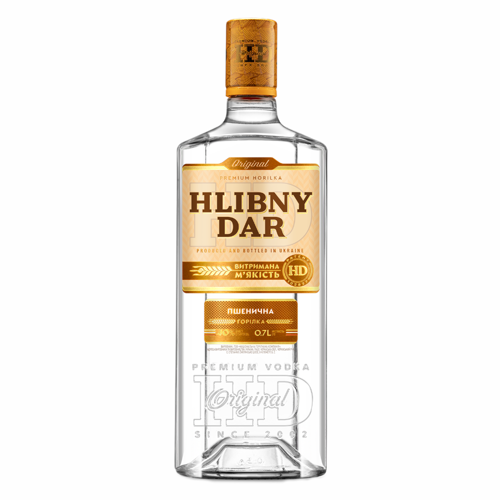 Wódka Hlibny Dar Wheaten 700 ml 40%
