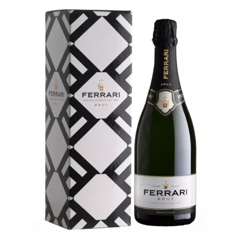 Szampan Ferrari Brut F1 City Edition Zandvoort 12,5% białe wytrawne 750 ml kartonik