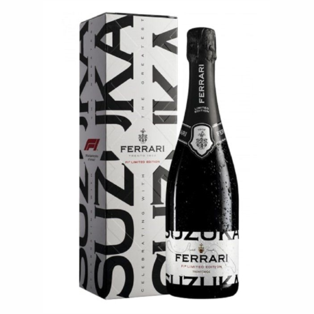 Szampan Ferrari Brut F1 City Edition Monza 12,5% białe wytrawne 750 ml kartonik