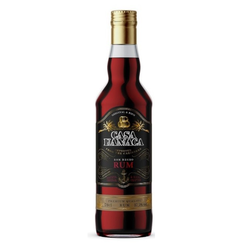 Rum Casa Hamaca Ron del Caribbean Negro 37,50% 700 ml