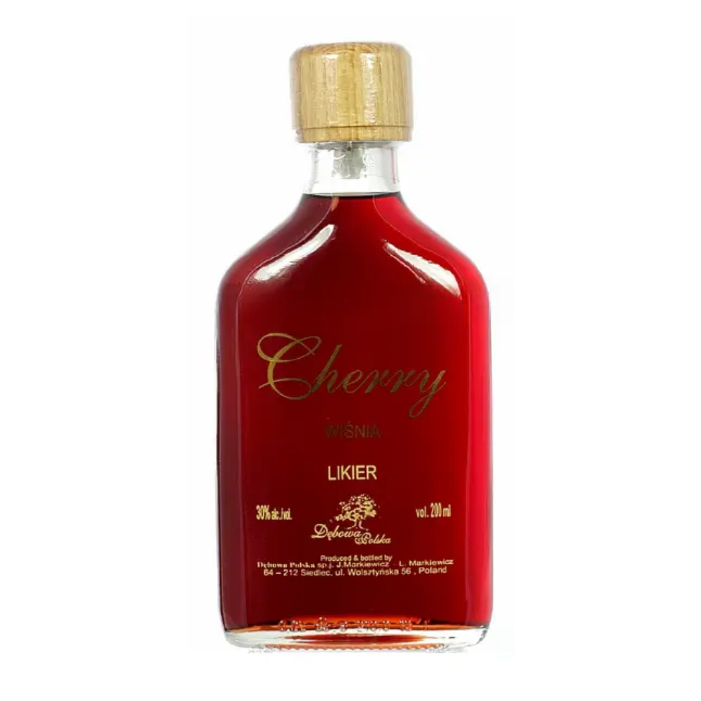 Likier Dębowa Cherry Gold 30% 100 ml