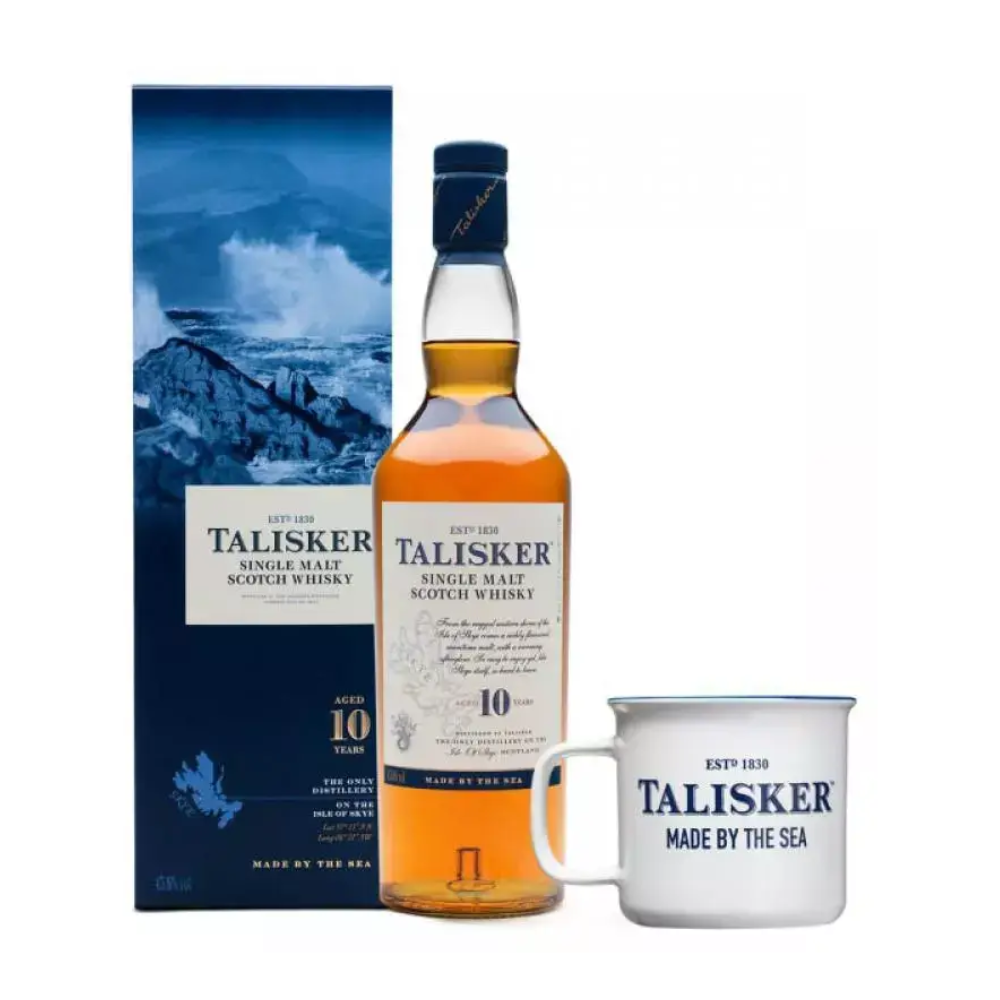 Whisky Talisker Sky10 YO 45,8% 700 ml + kubek