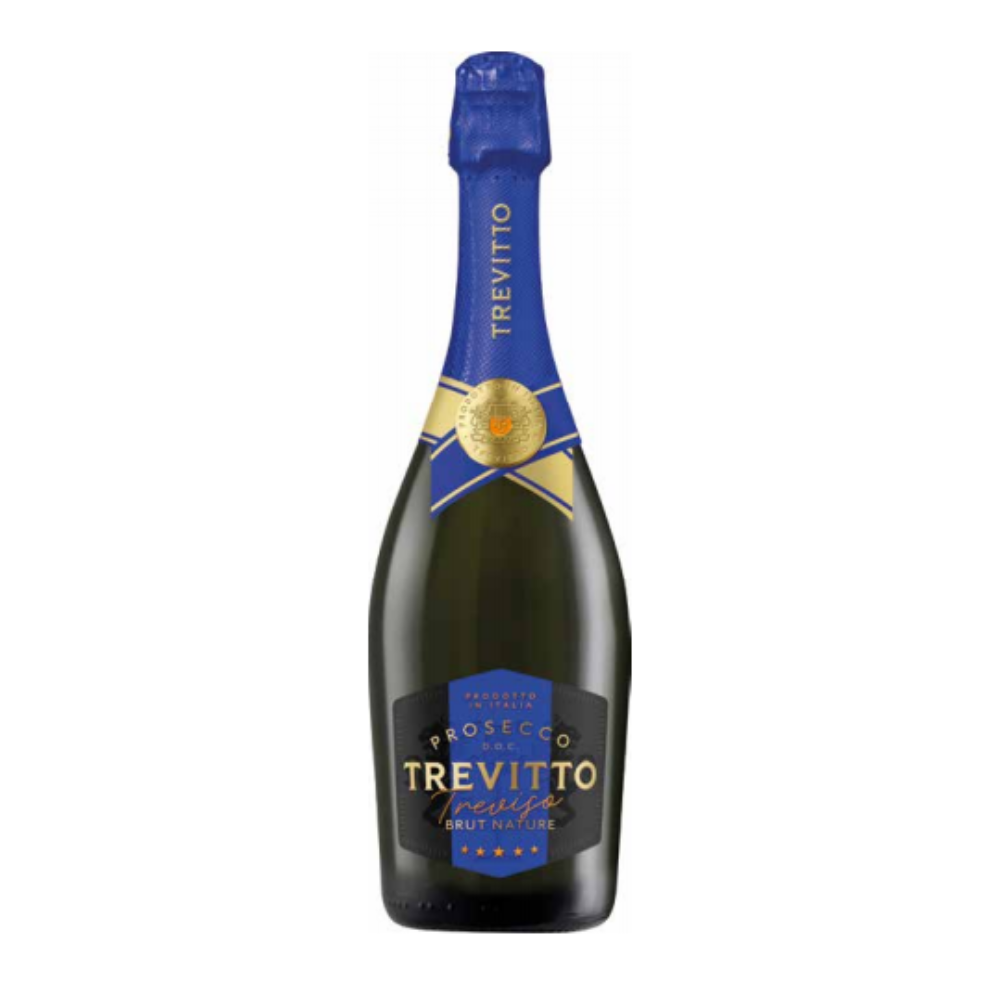 Wino musujące Treviso Brut Nature Prosecco 11% białe wytrawne 750 ml