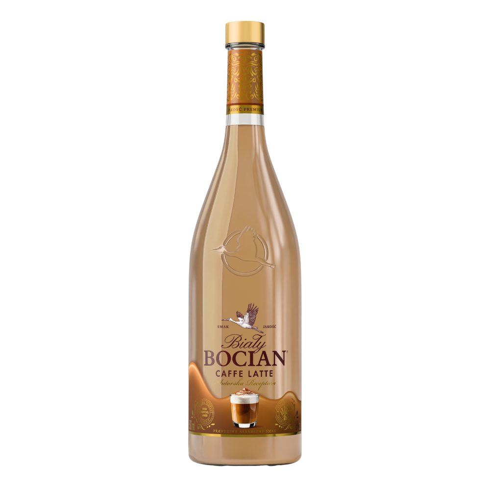 Likier Biały Bocian Caffe Latte 16% 500 ml